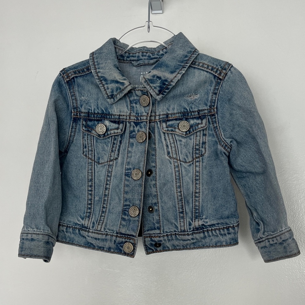 GAP Light Blue Denim Jacket for Kids